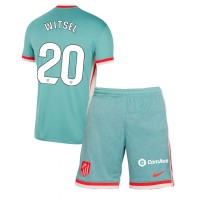 Dres Atletico Madrid Axel Witsel #20 Preč pre deti 2024-25 Krátky Rukáv (+ trenírky)